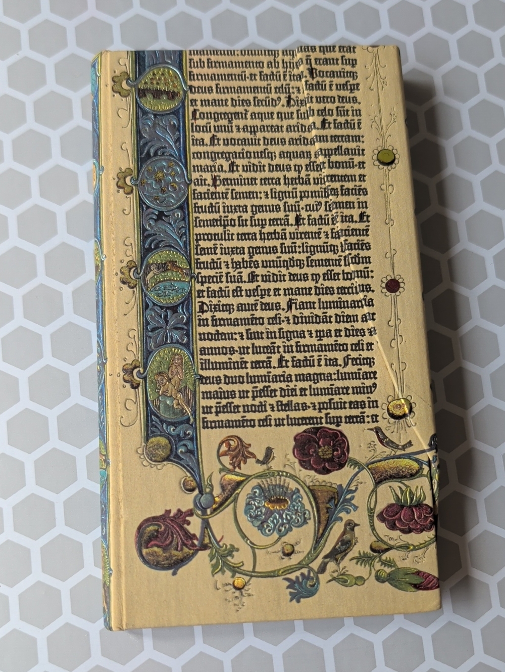 Paperblanks Genesis Slim Lined Hardcover Journal The Gutenberg Bible New